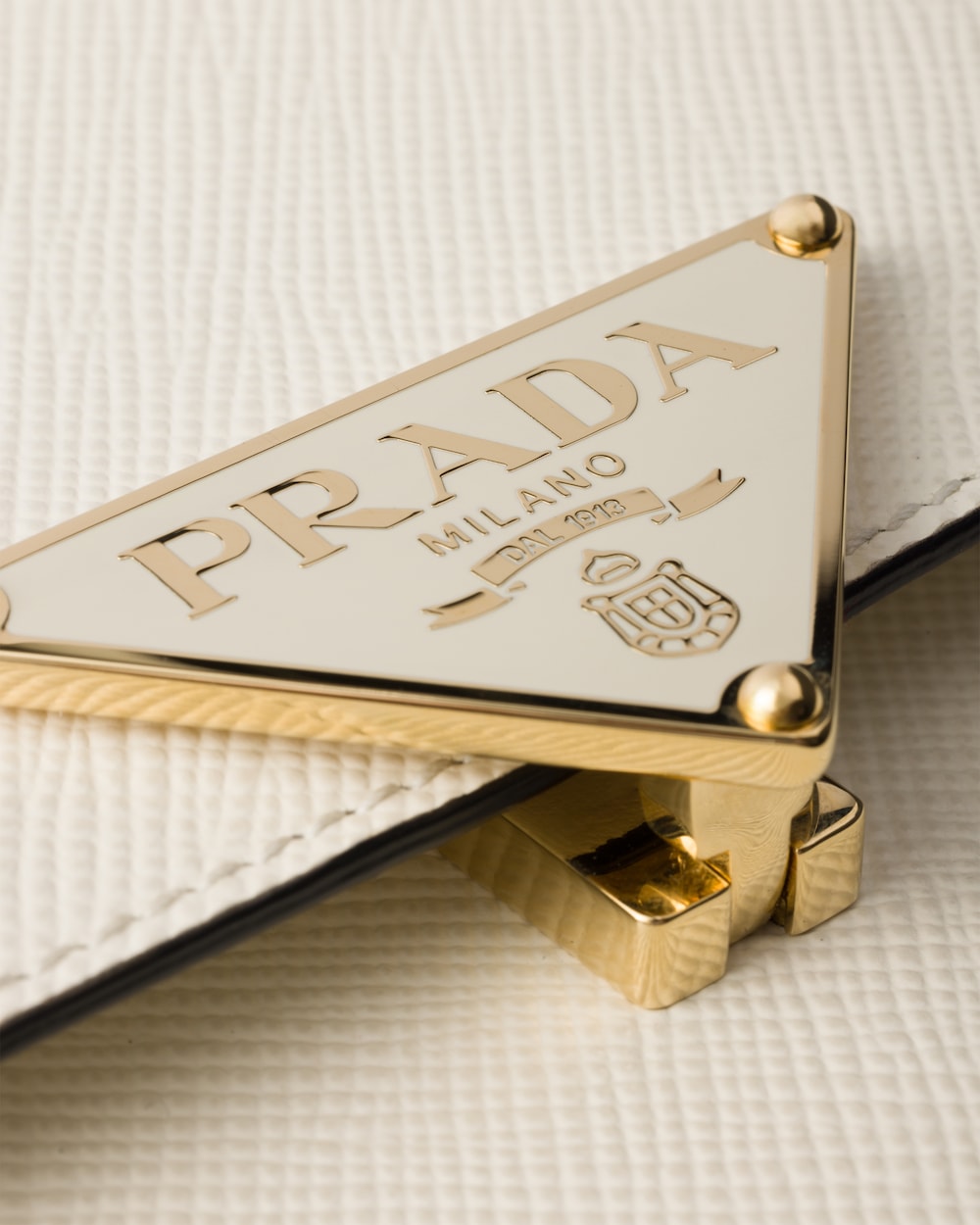 Saffiano Leather Flap Shoulder Bag - Image 5